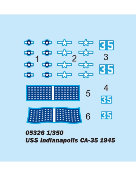USS Indianapolis CA-35 1945