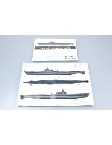 USS Gato SS 212 1941 1/144