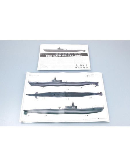 USS Gato SS 212 1941 1/144