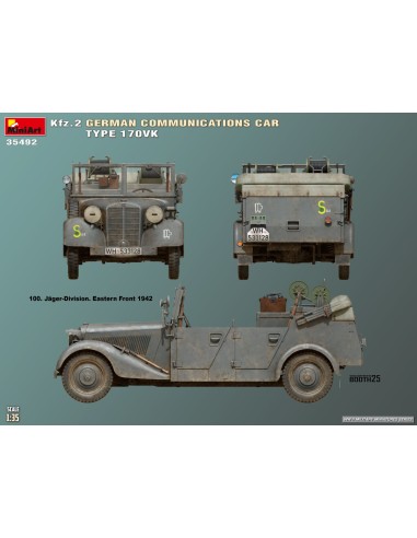 Kfz.2 German Communications Car Type 170VK