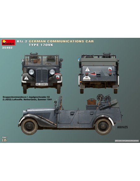 Kfz.2 German Communications Car Type 170VK