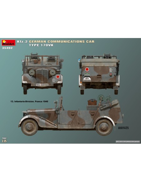 Kfz.2 German Communications Car Type 170VK