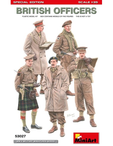 British WWII Officers - Special Edition