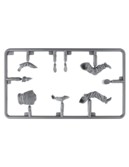 German WWII Panzer Crew - France 1944 (Resin Heads / 4 figures)