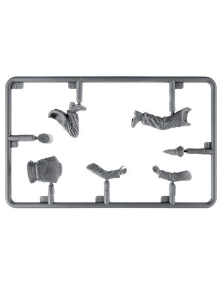 German WWII Panzer Crew - France 1944 (Resin Heads / 4 figures)