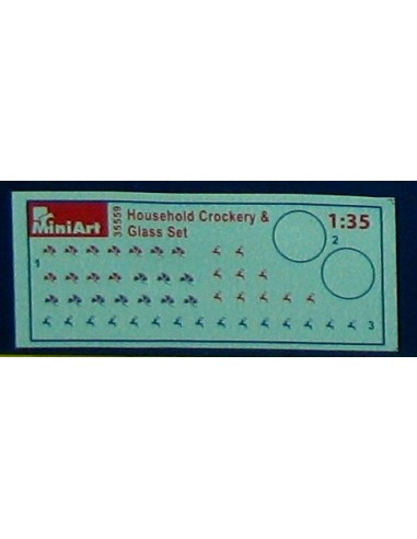 Household Crockery & Glass Set