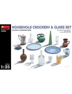 Household Crockery & Glass Set