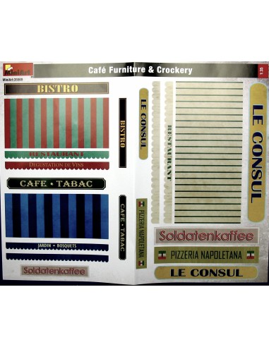 Cafe Furniture & Crockery