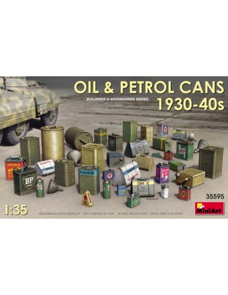 Oil & Petrol Cans 1930s-1940s