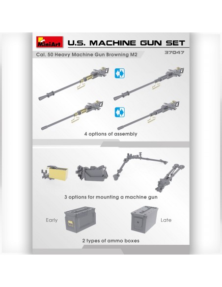 U.S. Machine Gun Set