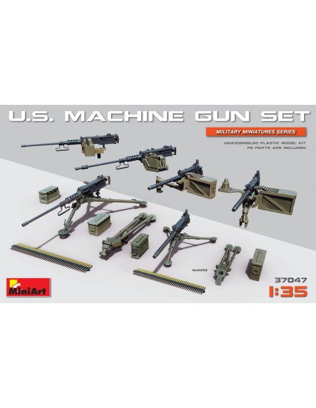 U.S. Machine Gun Set