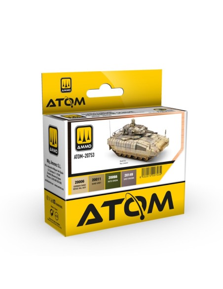 ATOM SET ESQUEMA BUNDESWEHR AFGANISTAN