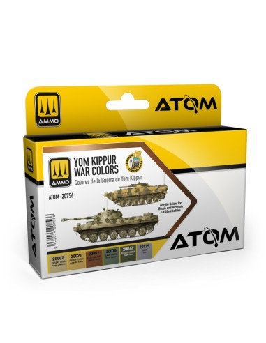 ATOM SET COLORES DE LA GUERRA DE YOM KIPPUR