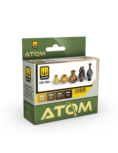 ATOM SET COLORES ARCILLOSOS