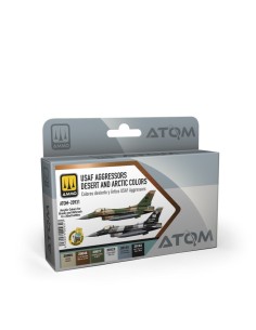 ATOM SERT COLORES DESIERTO Y ÁRTICO USAF AGRESSORS