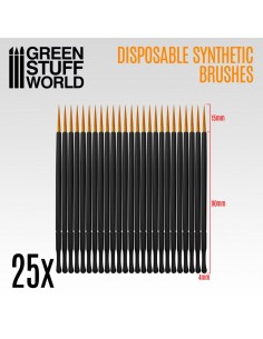 PINCELES SINTETICOS DESECHABLES 2