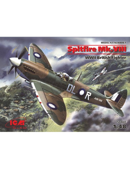 Spitfire Mk.VIII - WWII British Fighter