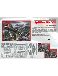 Spitfire Mk.VIII - WWII British Fighter 2