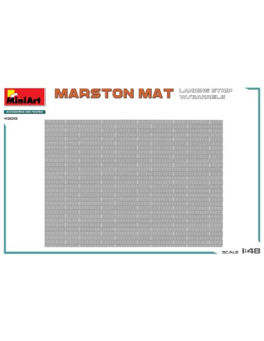 copy of Marston Mat Landing Strip With Barrels...