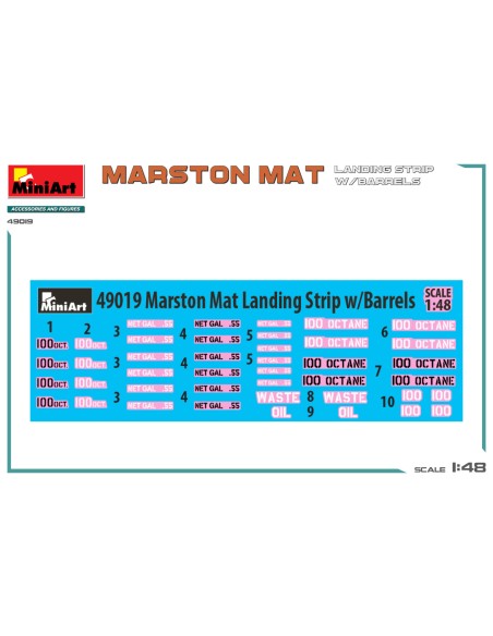 copy of Marston Mat Landing Strip With Barrels LEER DESCRIPCION