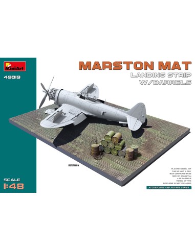 copy of Marston Mat Landing Strip With Barrels...