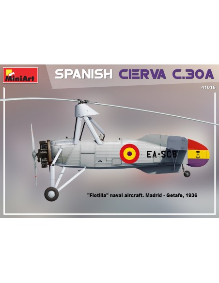 Spanish Cierva C.30A LEER DESCRIPCION