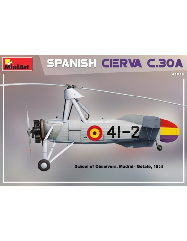 Spanish Cierva C.30A LEER DESCRIPCION