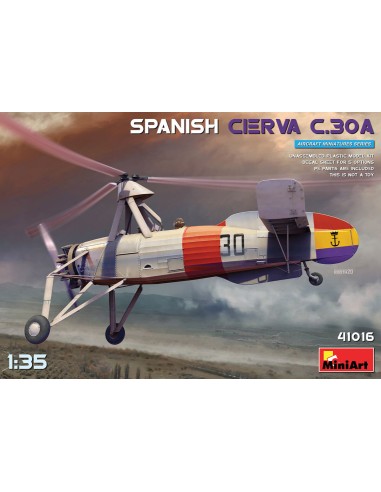 Spanish Cierva C.30A LEER DESCRIPCION