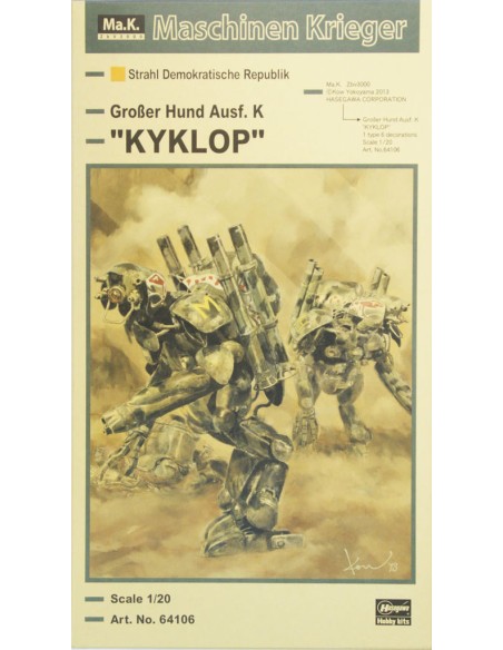 Grosser Hund "Kyklop"