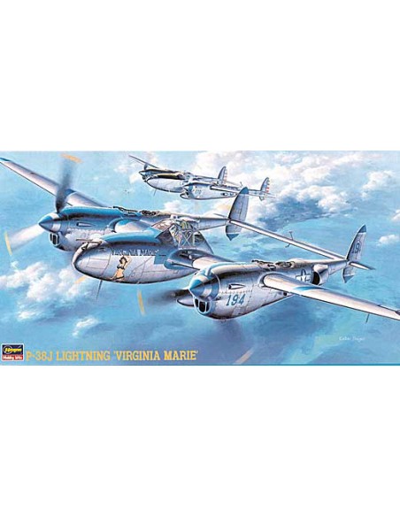 Lockheed P-38J Lightning 'Virginia Marie' U.S. Army Air Force Fighter
