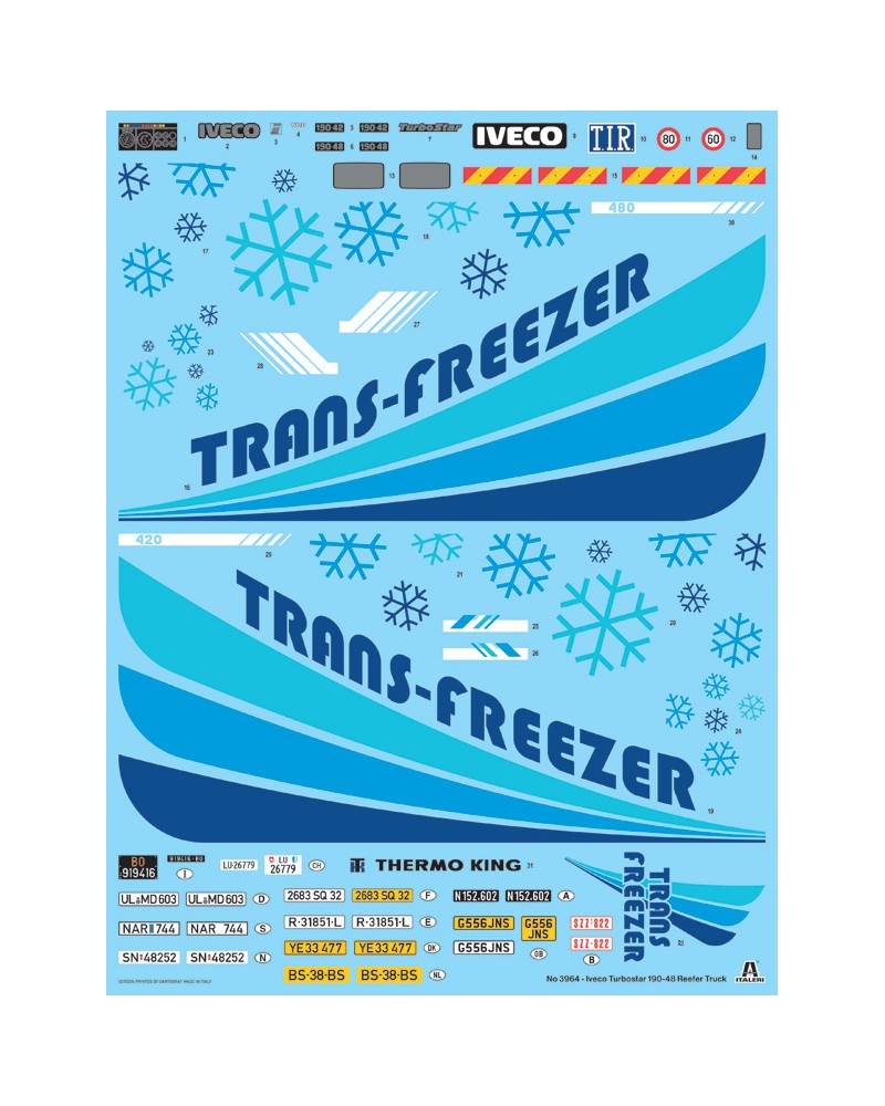 Iveco Turbostar Reefer Truck