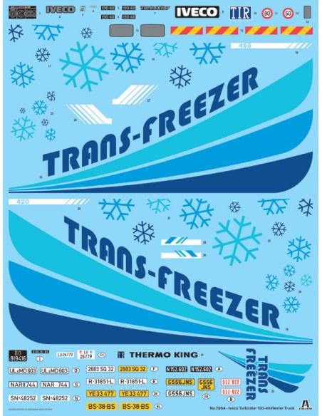 Iveco Turbostar Reefer Truck