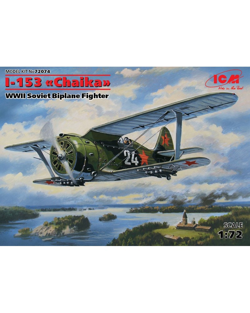 I-153 "Chaika" WWII Soviet Biplane Fighter