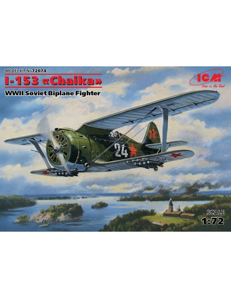I-153 "Chaika" WWII Soviet Biplane Fighter