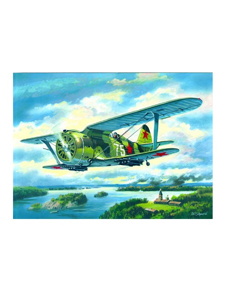 I-153 "Chaika" WWII Soviet Biplane Fighter
