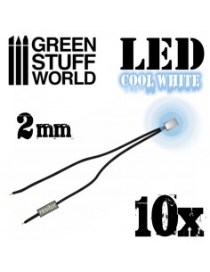 MICRO LED - LUZ BLANCA FRÍA 2 mm