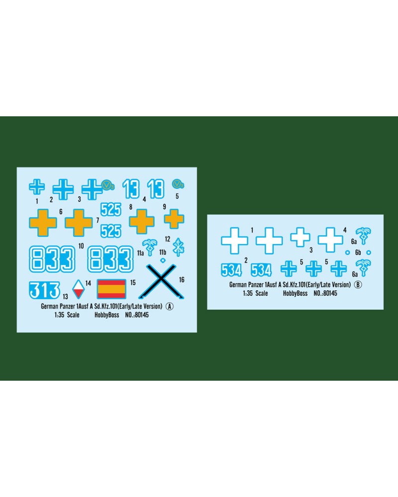 German Panzer 1Ausf A Sd.Kfz.101(Early/Late...