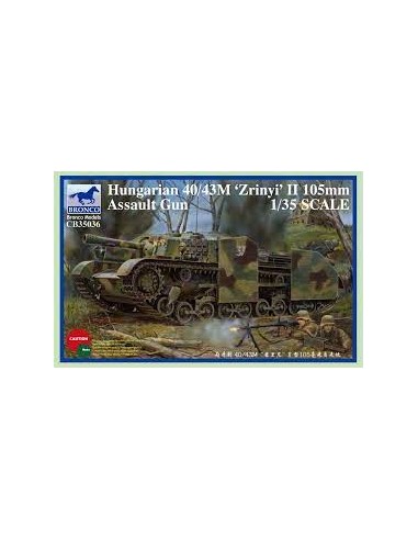 Hungarian 40/43M 'Zrinyi' II 105mm Assault Gun...