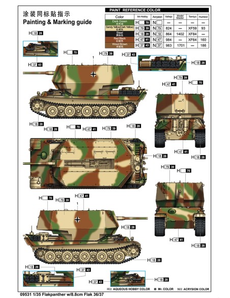 Flakpanther z 8,8cm Flak 36/37
