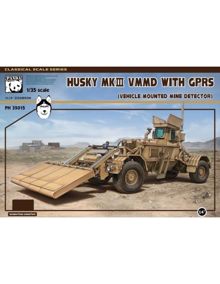 Husky Mk.III VMMD with GPRS (Vehicle mounted mine detector)