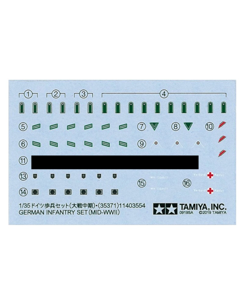 German Infantry Set