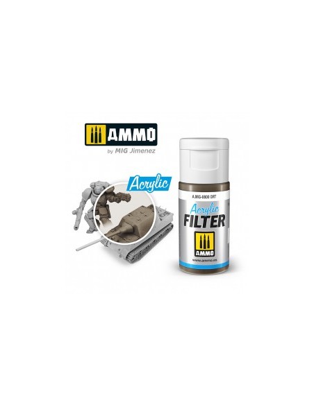 FILTRO ACRÍLICO SUCIEDAD