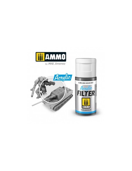 FILTRO ACRÍLICO GRIS MEDIO