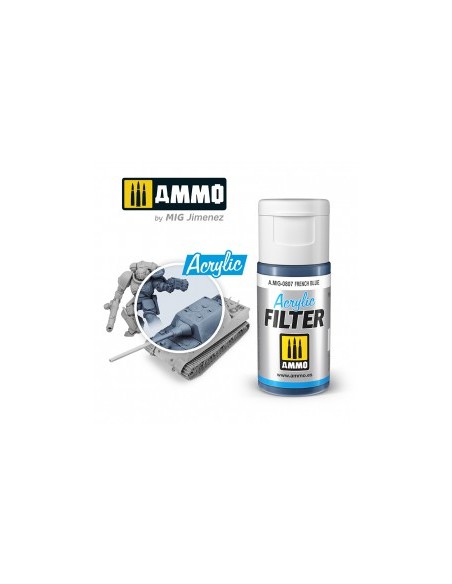 FILTRO ACRÍLICO AZUL FRANCÉS