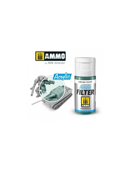 FILTRO ACRÍLICO TURQUESA