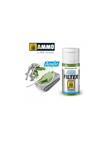 FILTRO ACRÍLICO VERDE BRILLANTE