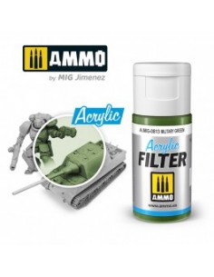FILTRO ACRÍLICO VERDE MILITAR