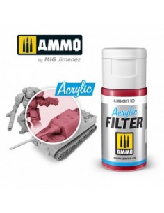 FILTRO ACRÍLICO ROJO