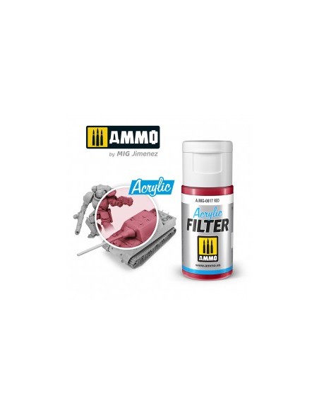 FILTRO ACRÍLICO ROJO