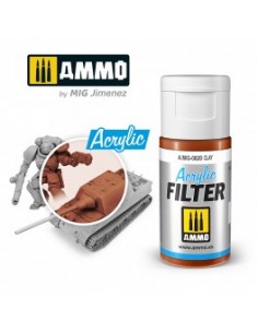 FILTRO ACRÍLICO ARCILLA